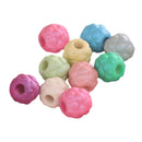 10 Piece Round Shape Acrylic Loose Beads for DIY Jewelry Making Craft 13mm