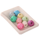 10 Piece Round Shape Acrylic Loose Beads for DIY Jewelry Making Craft 13mm