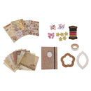 Handmade DIY Diary Photo Image Album Scrapbook with DIY Accessories Kit