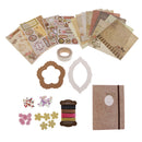 Handmade DIY Diary Photo Image Album Scrapbook with DIY Accessories Kit