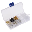 10 Styles Assorted Earring Backs, Fashion Earring backings Earring Back Clips Earring Backs Butterfly Metal Rubber Plastic Secure Earring Backs Handmade Repair Jewelry Earring Safety Kit