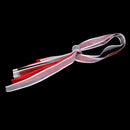 6 Pieces 1'' Double Side Snow Yarn Ribbon Trim For DIY Hair Bow Decoration