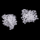 250 Pieces Silicone Rubber Replacement Earring Backs Back Stoppers Earnuts Clear