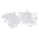 250 Pieces Silicone Rubber Replacement Earring Backs Back Stoppers Earnuts Clear