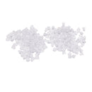 250 Pieces Silicone Rubber Replacement Earring Backs Back Stoppers Earnuts Clear