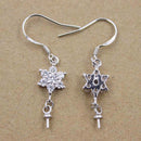 20 Pieces 925 Sterling Silver Pearl Bail Eye Pins Pendants Jewelry Findings 6mm