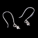 1 Pair 925 Sterling Silver Ear Wire Ear Hooks Earring Findings Jewelry Making