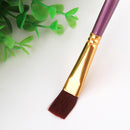10 Pieces Artist Nylon Hair Paintbrushes Watercolor Acrylic Oil Painting Supplies