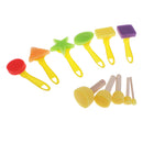 11 Pieces Paint Brush Sponge Brush Children's Painting Tool Graffiti Drawing Toys