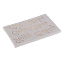 Blessing Wishes Silicone Cake Topper Deco Mold Chocolate Fondant Sugar Mould