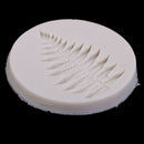 Fern Of Leaves Fondant Silicone Mold for Sugarcraft, Cake Decoration, Cupcake Topper, Polymer Clay, Baking Mold, Sugarpaste Mold, Crafting Projects, 56mmx7mm