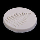 Fern Of Leaves Fondant Silicone Mold for Sugarcraft, Cake Decoration, Cupcake Topper, Polymer Clay, Baking Mold, Sugarpaste Mold, Crafting Projects, 56mmx7mm