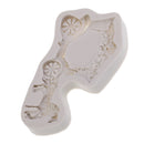 Carriage Design Silicone DIY Fondant Cake Mold Chocolate Sugarcraft Cupcakes Mould Cake Decorating Mold