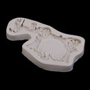 Carriage Design Silicone DIY Fondant Cake Mold Chocolate Sugarcraft Cupcakes Mould Cake Decorating Mold