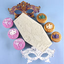 Party Mask Silicone Mold Mould Fondant Cake Decorating Resin Casting Tool