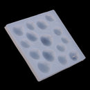 1 Piece Mirror DIY Crystal Epoxy Silicone Mold Pendant Craft Jewelry Decor