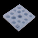 1 Piece Mirror DIY Crystal Epoxy Silicone Mold Pendant Craft Jewelry Decor