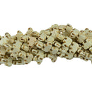 43 Pieces Turquoise White Elephant Shape Loose Beads Spacer Beads DIY Making Findings Crafts 0.59 x 0.39 x 0.19 inch