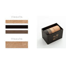 4 Rolls 15mmx3m, 30mmx5m Simple Kraft Paper Tape Set DIY Decorative Stickers Photo Sticker Washi Masking Tape School Supplies