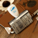 DIY Words and Date STAMPS Wheel Rubber Dater Roller Stamp Stationery Seal