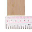 20 Pieces MDF Unfinished Wood Wooden Pieces Blank Plaque for DIY Crafts Model Building 50x40x6mm