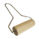 Metal Handle Non-Stick Wooden Roller Tool For Pottery Clay Painting Crafts