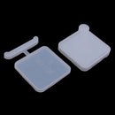 2 Pieces/Set Square Quicksand Pendants Mould Silicone Mould DIY Resin Decorative Craft Jewelry Making Molds Tool Handmade Necklace Charm Key Chains Resin Ornament Crafts