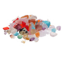 20g/Pack Natural Tumbled Stone Agate Quartz Crystal Stone for Jewelry Making