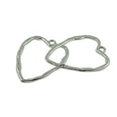10 Pcs Tibetan Silver Large Pendants Filigree Heart Charms Alloy for Diy Jewellry Making Craft