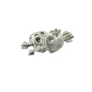 100 Pieces Cupid Heart "LOVE" Charms Craft Supplies Mixed Pendants Beads Charms Pendants for Crafting, Jewelry Findings Making Accessory For DIY Necklace Bracelet Wedding Supplies
