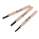 3 Pieces Wood Carving Tools Wooden Sculpture For Carving Wood / Rubber / Seal Stamp