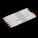 6 Colors Set Permanent Fabric Marker Paint Pen for Handpainted T-Shirt Clothes Shoes Textile Graffiti Markers