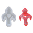 4 Pieces Silicone Cross Pendants Mold Resin Casting Mould for Jewelry Making