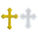 4 Pieces Silicone Cross Pendants Mold Resin Casting Mould for Jewelry Making