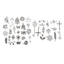 Wholesale Bulk Lots Tibetan Silver Plated Mixed Pendants Charms for Jewelry Making and Crafting fit Necklace Bracelet Keyrings