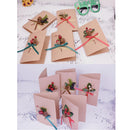 5 Bouquets Plastic Fake Small Berries Pine Cone Artificial Flower for Wedding DIY Gift Box Greeting Wish Cards Decoration Embellishment 10x5cm