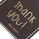 Thank You Cards - Wish Cards, Greeting Cards, Bulk Business Thank You Cards Set - Blank on the Inside, Retro Designs Â– Gold Foil Finished, 5.43x3.74inches, Pack of 20
