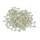 50 Pieces Tibetan Silver Rhombus Celtic Knot Jewelry Charm Pendant Connector 0.82 inch