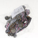 1 Yard Width 35mm Copper Charms Tassel Lace Trim Bohemian Jacquard Fabric Ribbon Beaded Fringe Drop Handmade Sewing Clothes Curtains Costumes Accessories