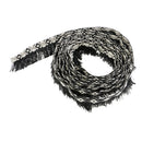 3 Yards Jacquard Ribbon Tassel Fringe Trim Lace Trim Embellishment for Bag Clothing Decoration 30mm