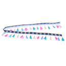 1 Yard 50mm Colorful Tassel Fringe Trim Jacquard Ethnic Patterns Lace Edging Trimmings Ribbon DIY Sewing Craft for Furnishings & Costumes & Curtains & Headdress & More