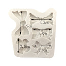 Bowknot Sugar Candy Ice Cake Chocolate Crafts DIY Mold Silicone Molds Tools