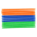 38 Pieces Colored Plastic Rod Painting Needles for Ebru Art Marbling Paint Tool Supplies Kids Art Craft DIY