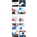 Plastic Blue Body Hot Wire Foam Cutter Durable Small Electric Stainless Steel Wire Styrofoam Polystyrene Craft DIY Power Tools 190*90*20mm