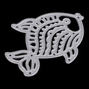 Vivid Fish Shaped Metal Cutting Dies Stencil for DIY Scrapbooking Photo Album Decoration Embossing Paper Cards Decorative Crafts Mermaid Die Cuts Handmade Gifts, 5.5 x 4.4 cm