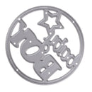 DIY Round Baby Boy Metal Cutting Dies Stencils for Scrapbook Album Paper Craft Embossing Baby Shower Card Decor