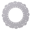 DIY Round Flower Frame Shape Cutting Dies Stencil Template for Photo Album Embossing Scrapbook Paper Craft Card Making