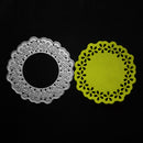 DIY Round Flower Frame Shape Cutting Dies Stencil Template for Photo Album Embossing Scrapbook Paper Craft Card Making