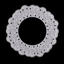 DIY Round Flower Frame Shape Cutting Dies Stencil Template for Photo Album Embossing Scrapbook Paper Craft Card Making