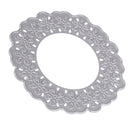 DIY Round Flower Frame Shape Cutting Dies Stencil Template for Photo Album Embossing Scrapbook Paper Craft Card Making